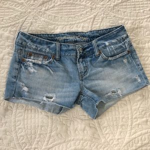 American Eagle Distressed Shorts - size 2